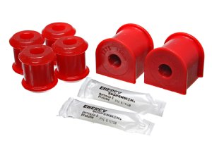 Dodge Dakota Sway Bar Bushing Set - Rear - Energy Suspension - Performance Polyurethane - Red - `00-`04